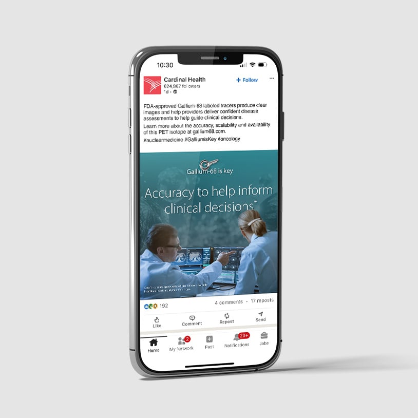lunne-work-cardinal-health-gallium-68-social-ad-mockup